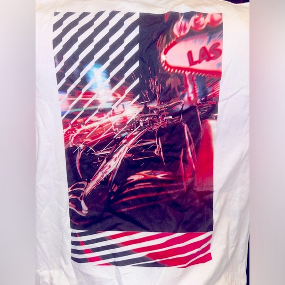 🏎️ NWOT! Formula 1 Unisex Las Vegas Grand Prix Long Sleeve TShirt - Picture 7 of 10